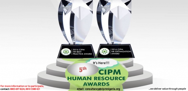 CIPM Nigeria Annual HR Best Practice Awards 2016